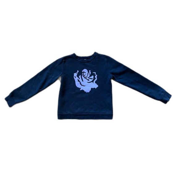 OPENING CEREMONY Gray Crew Neck Pullover Sweatshirt Top   Women's Size Small - Picture 2 of 9